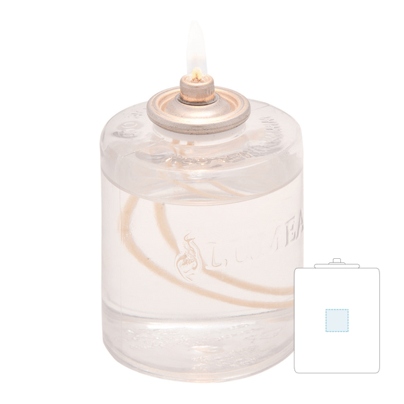 Engangsparaffinbelastninger 40 timer gennemskinnelig PET